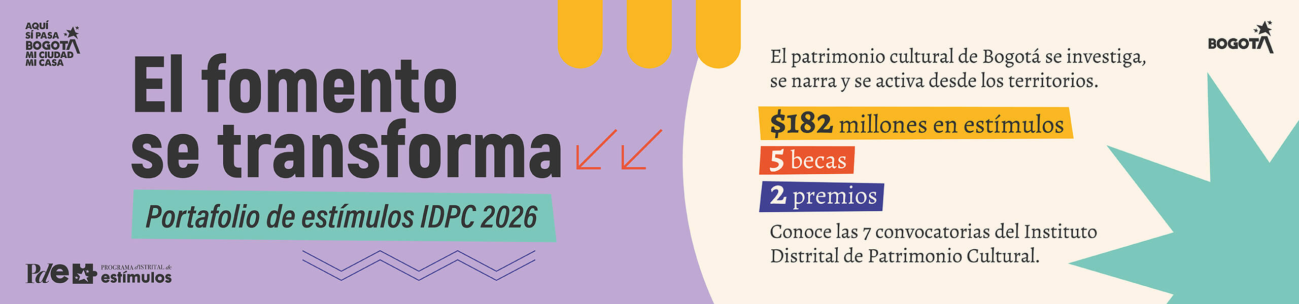 El fomento se transforma conoce el Programa de estímulos 2026 