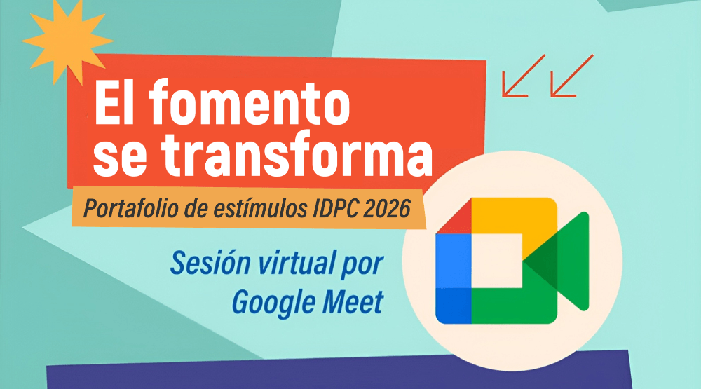 Sesión virtual google meet PDE 2026