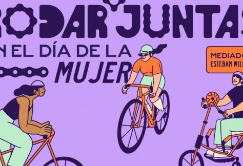 Rodar Juntas en el día de la mujer