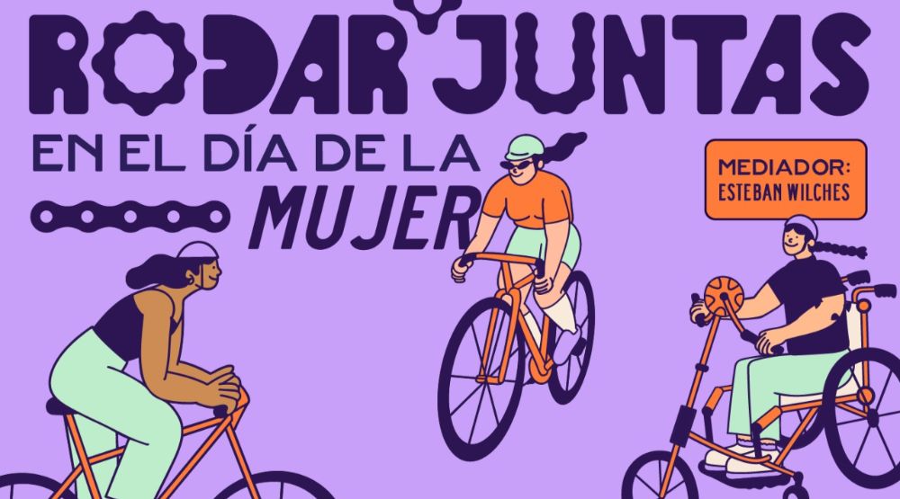 Rodar Juntas en el día de la mujer