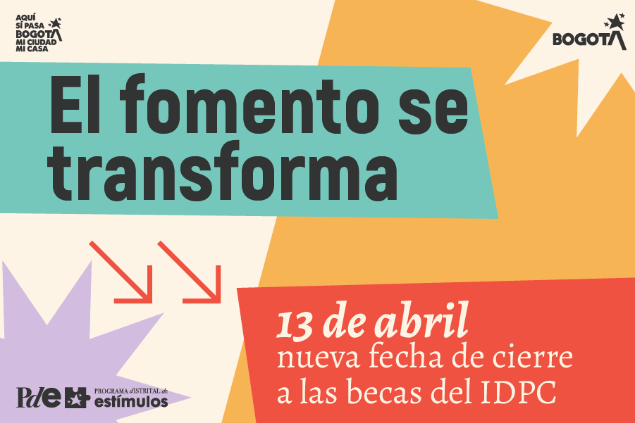13 de abril nueva fecha de cierre para la inscripción a las becas del IDPC