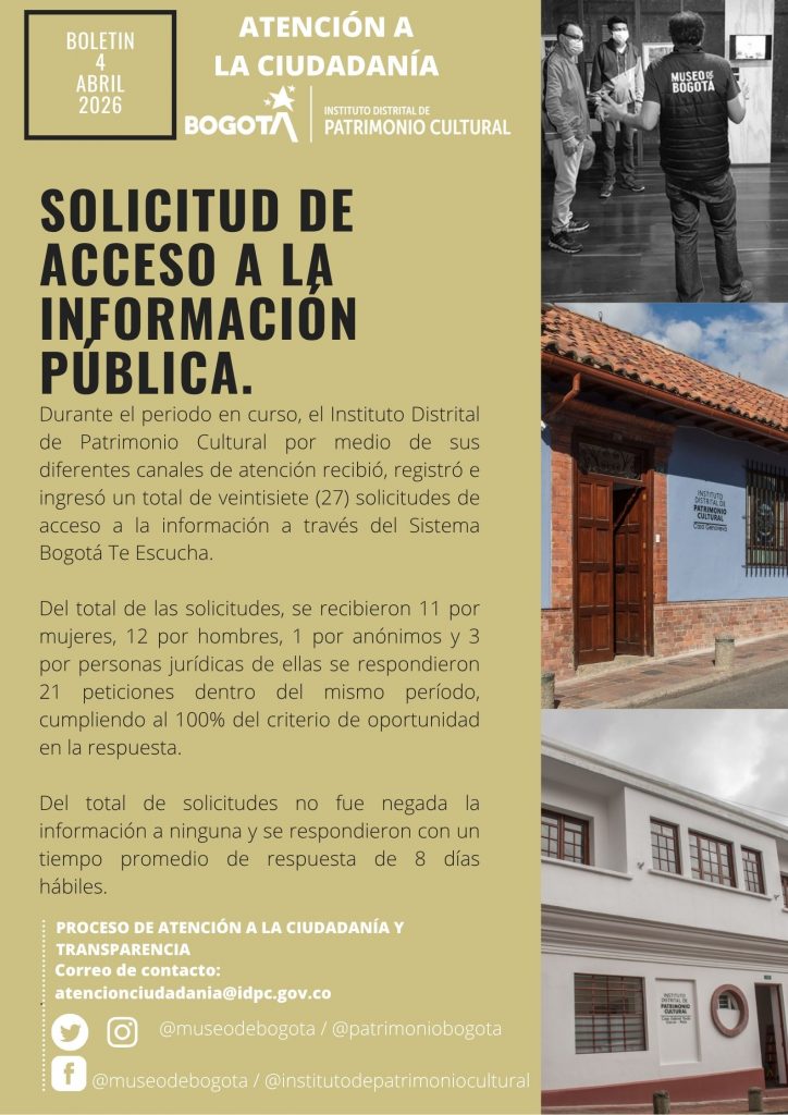 Boletín Abril