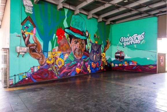 Un encuentro entre el arte ancestral y las narrativas urbanas de Ciudad Bolívar