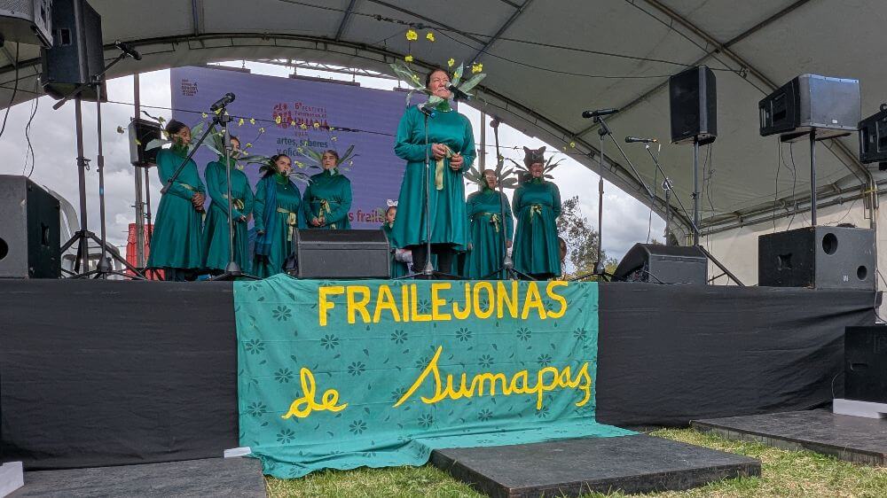 Grupo Las Frailejonas se presenta en el 6to festival de patrimonios en ruana