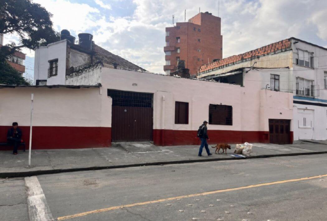 Fachada de la carrera 15 con calle 42 después de ser intervenida
