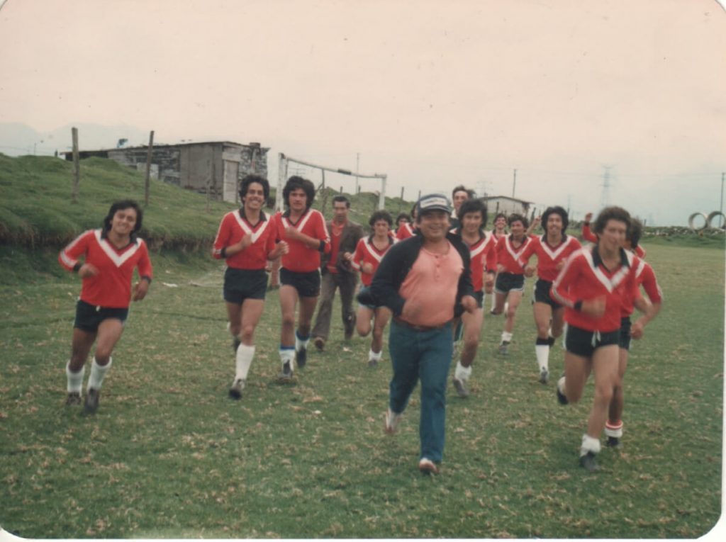 Calentamiento del Club Deportivo Independiente Paraíso, 1978
