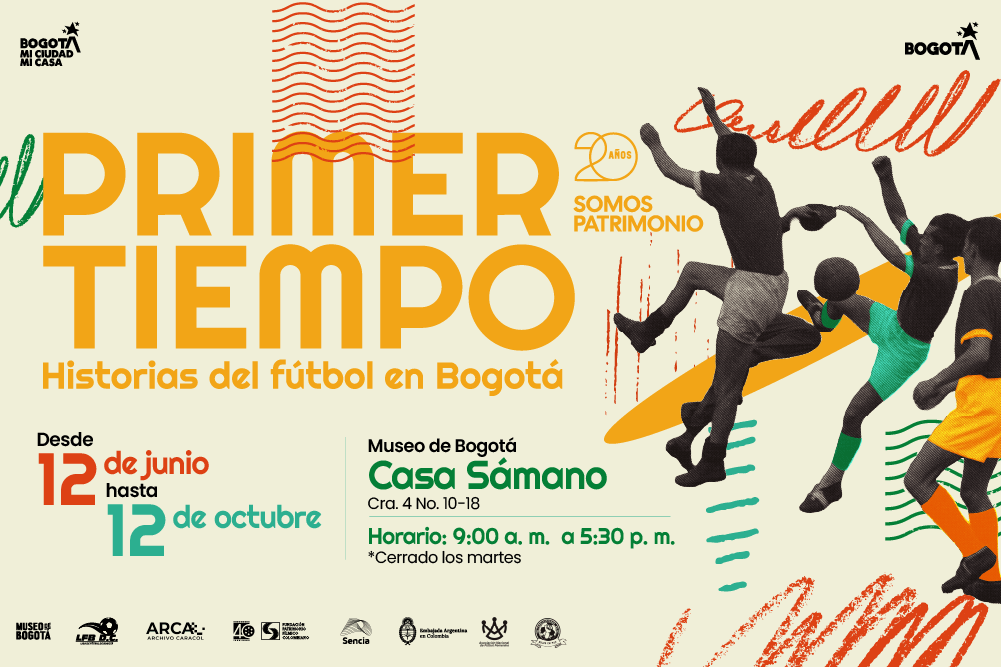 Exposición de fútbol en el Museo de Bogotá