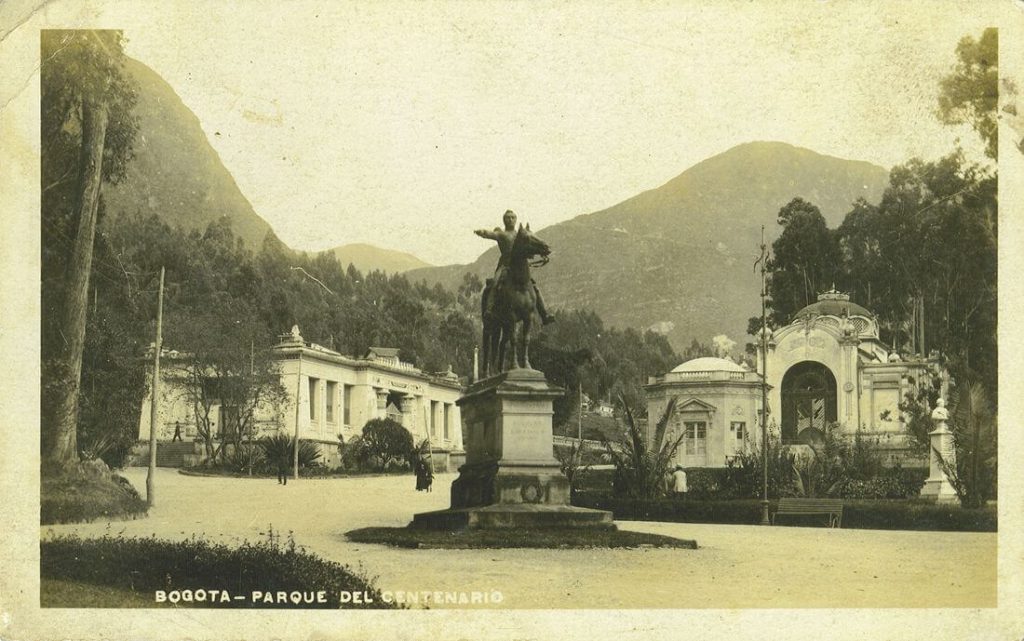 Parque de la Independencia en 1910