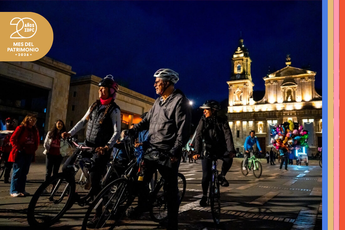 La Plaza de Bolívar se llenó de memoria para celebrar el Mes del Patrimonio en Bogotá