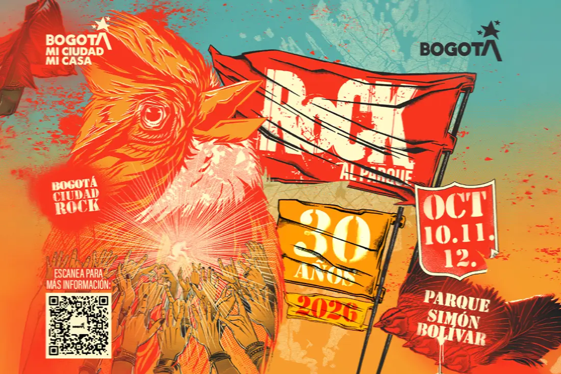 Rock al parque 30 años Octubre 10, 11 y 12 en el parque simon bolívar .
