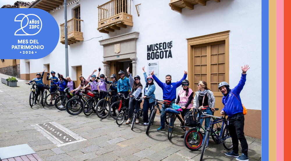 Pedaleando el patrimonio: Bogotá sobre dos ruedas