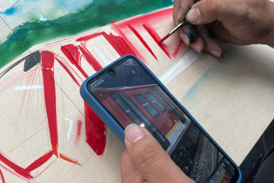 Dibujar el Metro de Bogotá para guardar en la memoria una ciudad que cambia