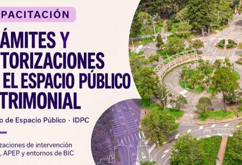 Capacitación sobre autorizaciones de intervención en espacios públicos