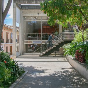 Fachada de la sede palomar del principe