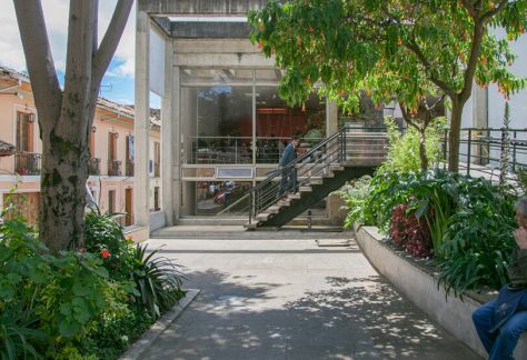 Fachada de la sede palomar del principe