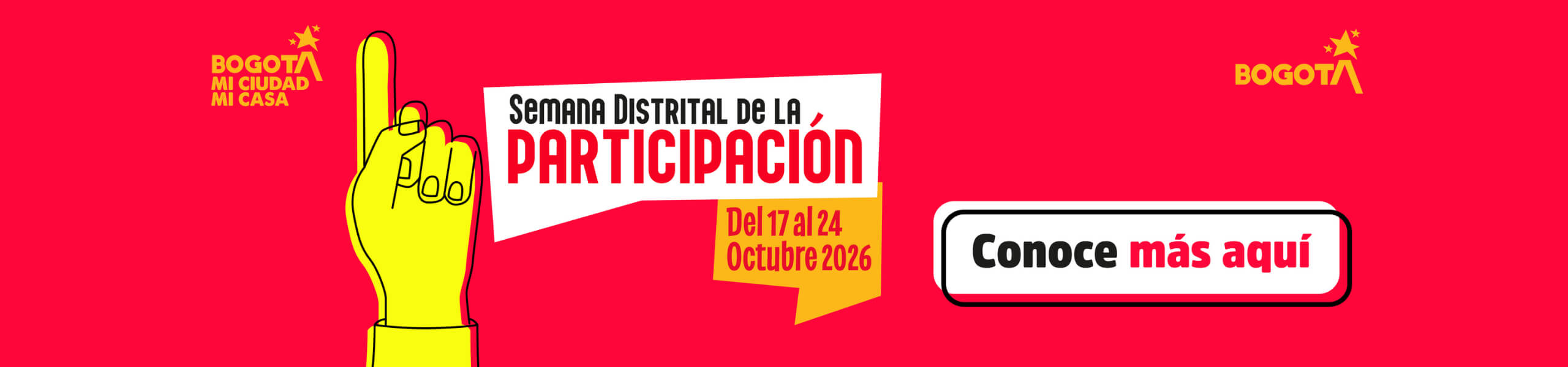 Semana de la participación, conoce más aquí