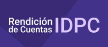 Logo Rendición de Cuentas IDPC