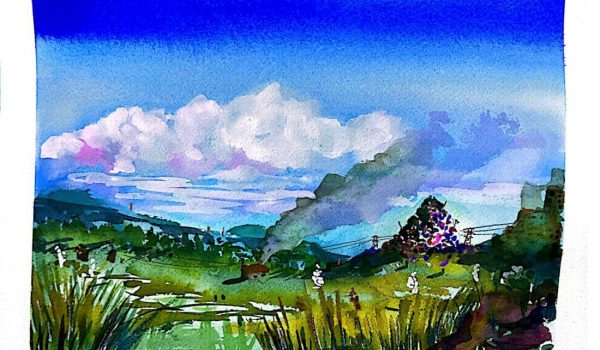 La amenaza de Doña Juana Dibujo ganador del II premio Dibujatón 2022